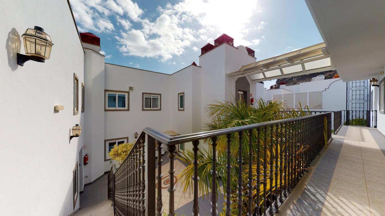 Charmante Wohnung Direkt Am Meer, Kostenloses Wlan Puerto De Mogan Kültér fotó